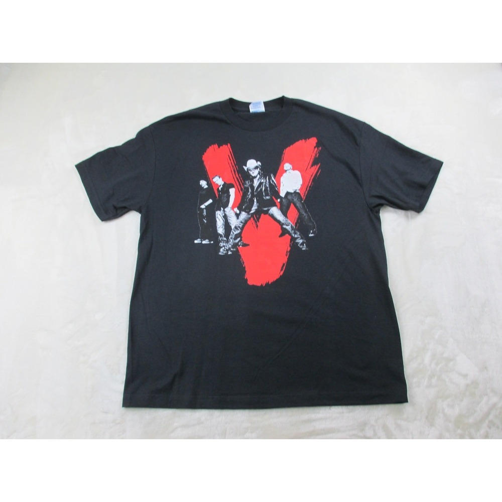 VINTAGE U2 Shirt‎ Mens Extra Large Black Vertigo Concert Music Rock 2005*